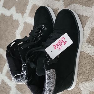 Justice size 7 side zip boots NWT